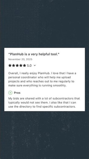PlanHub helps GCs post their projects AND connects them with the right subs #construction
