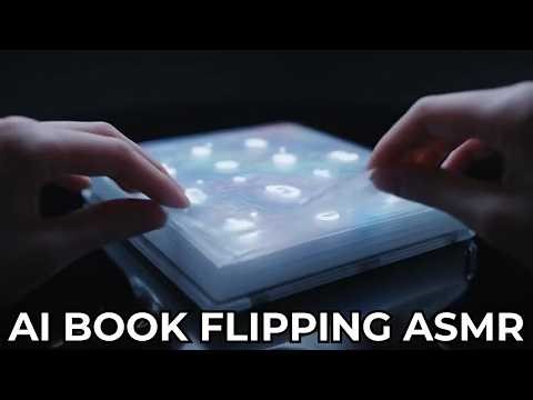 2-HOUR ASMR | AI Page Flipping for Deep Sleep, Relaxation, Study Aid