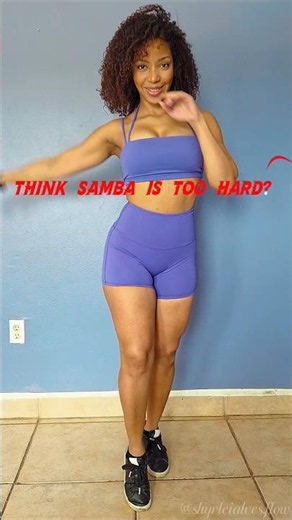 Think Samba Is Too Hard? Learn It Step by Step! 💃 | Miami & Online #miamidance #danceclass #dance