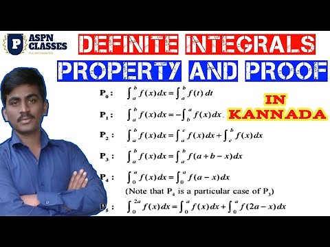 PROPERLY OF DEFINITE INTEGRALS Class 12 maths