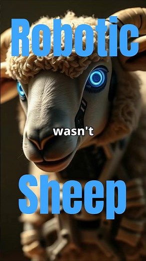 Robotic Sheep Revolution — When the Herd Stops Following #shorts