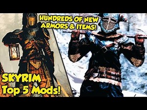 5 New Mods to Completely Transform Skyrim! (Xbox & PC Mods)