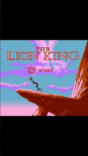 The Lion King (1994) | Simba Video Game