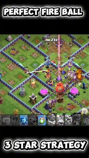 Fireball + Invisible Spell Combo 🔥 Best Attack Ever