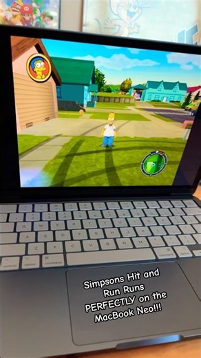 🏘️Simpsons Hit and Run~~~Macbook Neo🏘️
