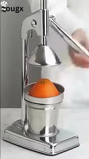Juicer Hand Press Citrus Squeezer with Stainless Steel Cup, Portable for Lemon#kitchen