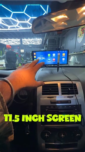 TOXIC GARAGE INC on Instagram: "We’ve installed a premium 11.5-inch touchscreen system in this Dodge, packed with advanced safety, smart connectivity, and a clean hidden wiring setup. 🔹 Key Features: • 📺 11.5-inch HD Touchscreen Display • 📷 Front & Rear Camera Support – Full on-screen guidance while reversing • 🚗 Complete Parking Assist View – Makes backing up safe & easy • 🌗 Adjustable Brightness – Day & night visibility control • 🍎 Apple CarPlay • 🤖 Android Auto • 📡 AirPlay Support • ▶