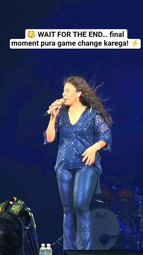 🎤 WAIT… Sunidhi Chauhan ne aisa HIGH NOTE maara ki crowd shock ho gaya! 😱🔥 #shorts