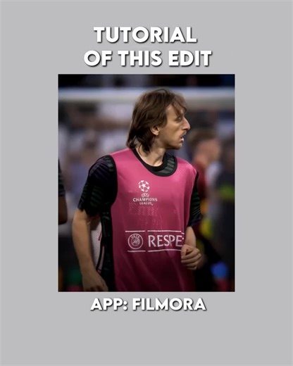 Tutorial of this in filmora #fmcc #filmora #filmoratutorial @Filmora Video Editor #modric #football