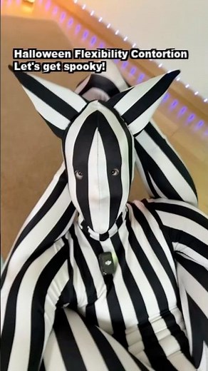 Halloween is here 👻 Spooky Contortion Flexibility #liveonyoutube