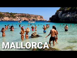 🇪🇦 MOST STUNNING beach in MALLORCA 🏖 Spain | Caló des MORO | 4K