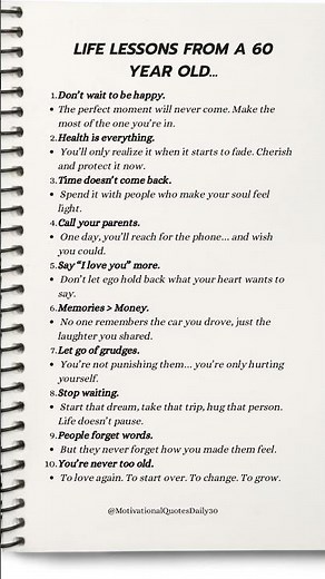💭 A 60-year-old’s advice that everyone needs to hear #shorts