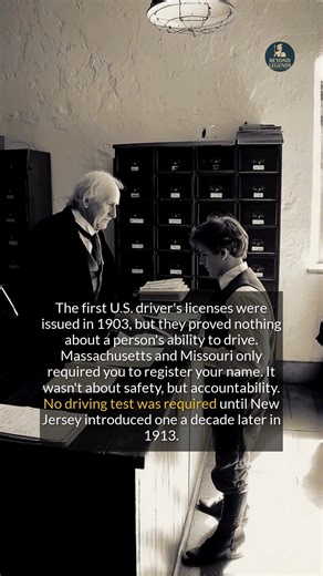 41K views · 154 reactions | The first US drivers licenses required no driving test at all. #history #facts #didyouknow #historyfacts | Beyond Legends | Facebook