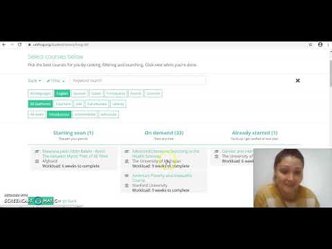 Using Unifrog To Discover MOOCs (Massive Open Online Courses)