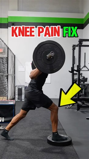 #1 EXERCISE TO FIX KNEE PAIN #kneepain #athlete #fitness #lean