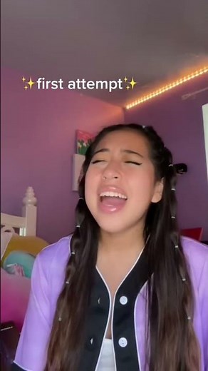 Trying Ariana Grande’s Whistle Note!😭