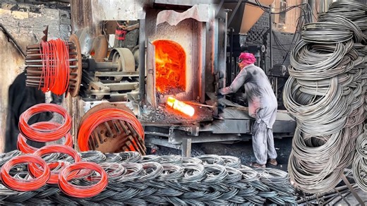 How Rebar Iron Rods Are Mass Produced