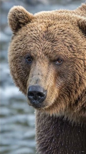 Majestic Brown Bear Close-Up | Stunning Wildlife in 4K