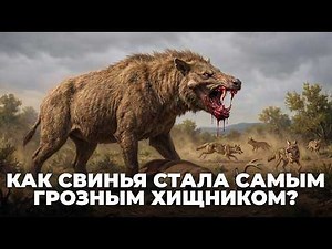 Dinohyus: How an Ancient Pig Became a Crocodile-Jawed Predator | Daeodon