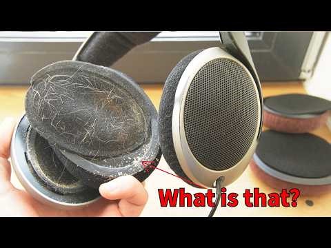 How to Change Sennheiser HD555/HD595 Headphones Ear-pads