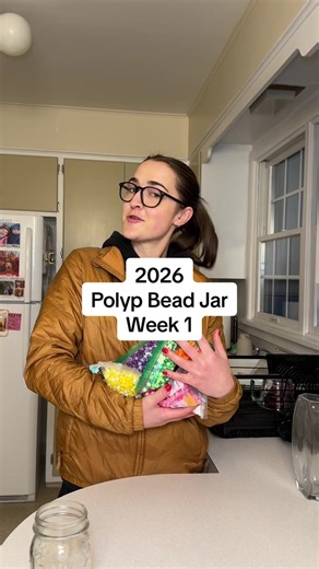 We are back baby!!! Get screen it can save your life! 🩵 #ginurse #colonoscopy #polypbeadjar #2026 #coloncancerawareness