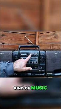 CD Player's Epic Comeback: Classic Tunes & Radio Nostalgia! #shorts #sony #boombox #retro #audio