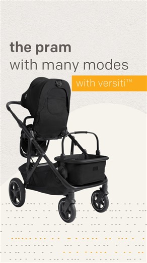 1.8K views | Versiti™ is the ultimate single-to-double pushchair with up to 10 modes as a single pram and 20+ modes as a double stroller—with carry cot and infant carrier compatibility. Taking your children from birth to big kid. Check out our other videos to see the double mode. #pushchair #stroller #pram #newmum #newborn #baby #mumlife #newbaby #motherhood #pregnancy | Joie Baby UK | Facebook