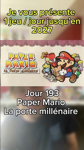 Day 193: Paper Mario: The Thousand-Year Door