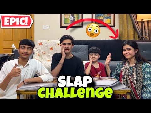 Hard Slap Challenge Rock Paper Scissors Part 10 | Life With Ahtisham