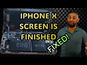 IPhone X Screen Replacement Tutorial - How To Swap Your Broken iPhone Screen
