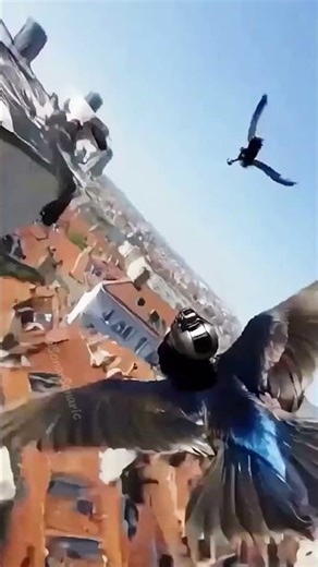 Swift POV Camera | Fastest Bird Flight Perspective #naturedocumentary #nature