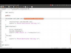 Inheritance in C++ - Part 3