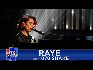 RAYE And 070 Shake Brought ‘Escapism’ To ‘The Late Show With Stephen Colbert’