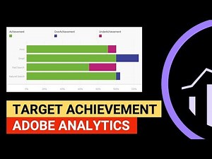 Target Achievement Visualization in Adobe Analytics Workspace 2019