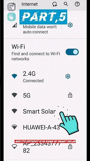 part,5 | How to install solar WiFi system #easytips #solarinverter #howtofix #solartech #howto