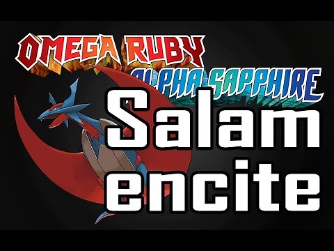 SALAMENCITE Location 【How to get Salamencite】 Pokemon Omega Ruby Alpha Sapphire