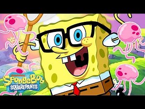 4 HOURS of SpongeBob's Outdoor Adventures in Bikini Bottom ⛺️ | SpongeBob