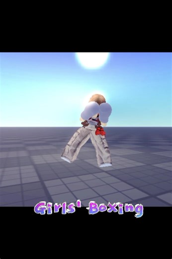 Girls' Boxing💋 #roblox #like #humor #suscribense #boxing