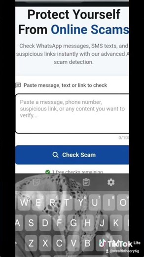 Protect yourself from online scammer.