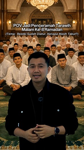 Gasken klik link di bio & PILIH NO. 47. Kalau mau dapatkan versi full durasi ±10–15 menit dalil File Word PDF siap print untuk ceramah ramadan ini | 💌 Hanya 9,9K. Kamu bakalan dapat: → 1 tema Skrip lengkap siap pakai → Skrip versi pendek (Sesuai video) → Skrip versi yang lebih panjang (durasi 10-15 menit). Udah ready buat tampil jadi bawakan tausiyah di tarawih ramadan? . . . . . #povtryout #anzarahmad #ceramaharamadan #ceramahtarawih #rezekisudahdiatur