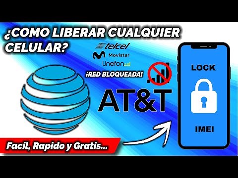 ☄️¿Cómo Liberar Cualquier Celular AT&T📱 | Quitar Pantalla De Red Bloqueada | GRATIS