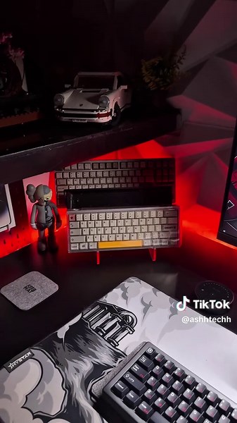 Exploring the Red Theme in Gaming Setups