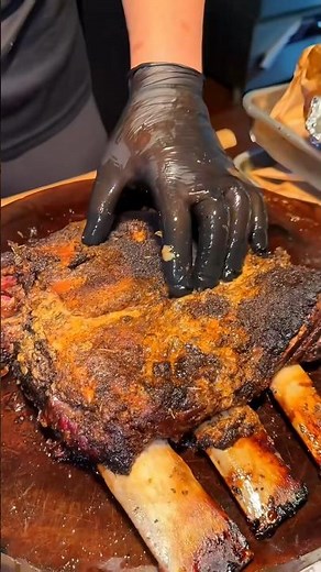 Juicy, Smoky, and Tender Beef Dino Ribs!
