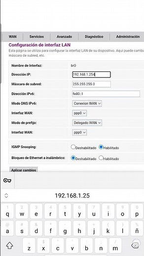 Como cambiar la IP de mi router Infinitum Telmex