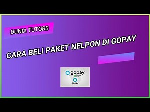 How to buy a call package on Gopay