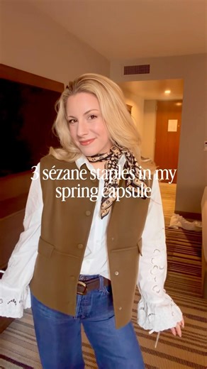 3 Sézane Staples in My Spring Capsule 🌿 | Pieces I Wear on Repeat