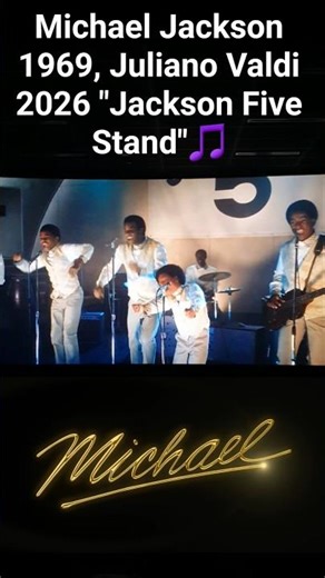 Michael Jackson 1969, Juliano Valdi 2026 "Jackson Five Stand" #michaeljackson #michaelbiopic