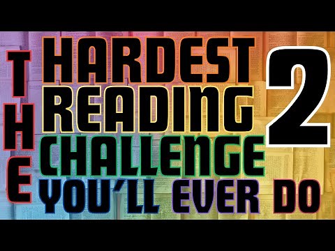The Hardest Reading Challenge You'll Ever Do is BACK for Round TWO