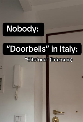 Understanding Italian Doorbells: The Citofono Experience