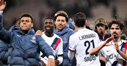 Classement Ligue 1 : le PSG toujours en tête, l’OM menacé, le Paris FC se donne de l’air